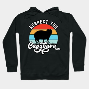 Capybara Shirt Hoodie